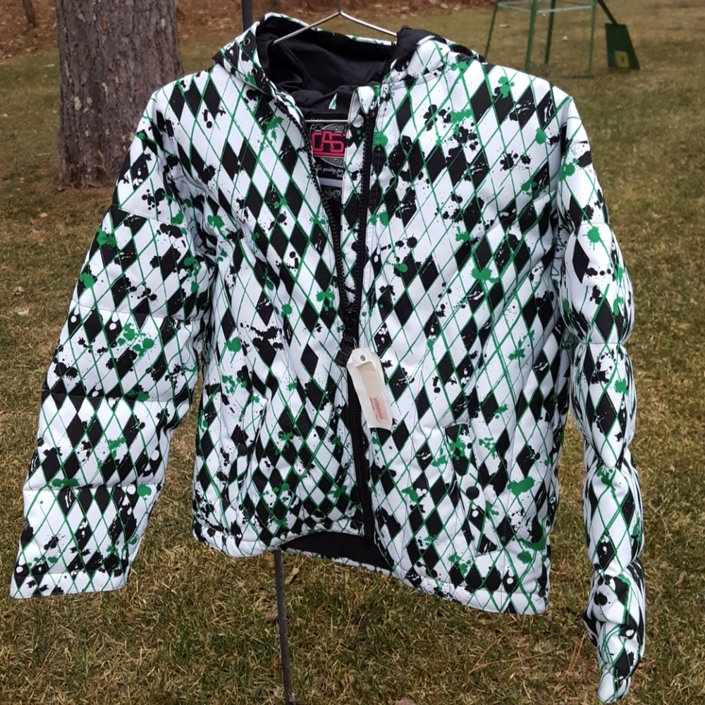 NWT CastleX Girls quilted winter jacket size M
